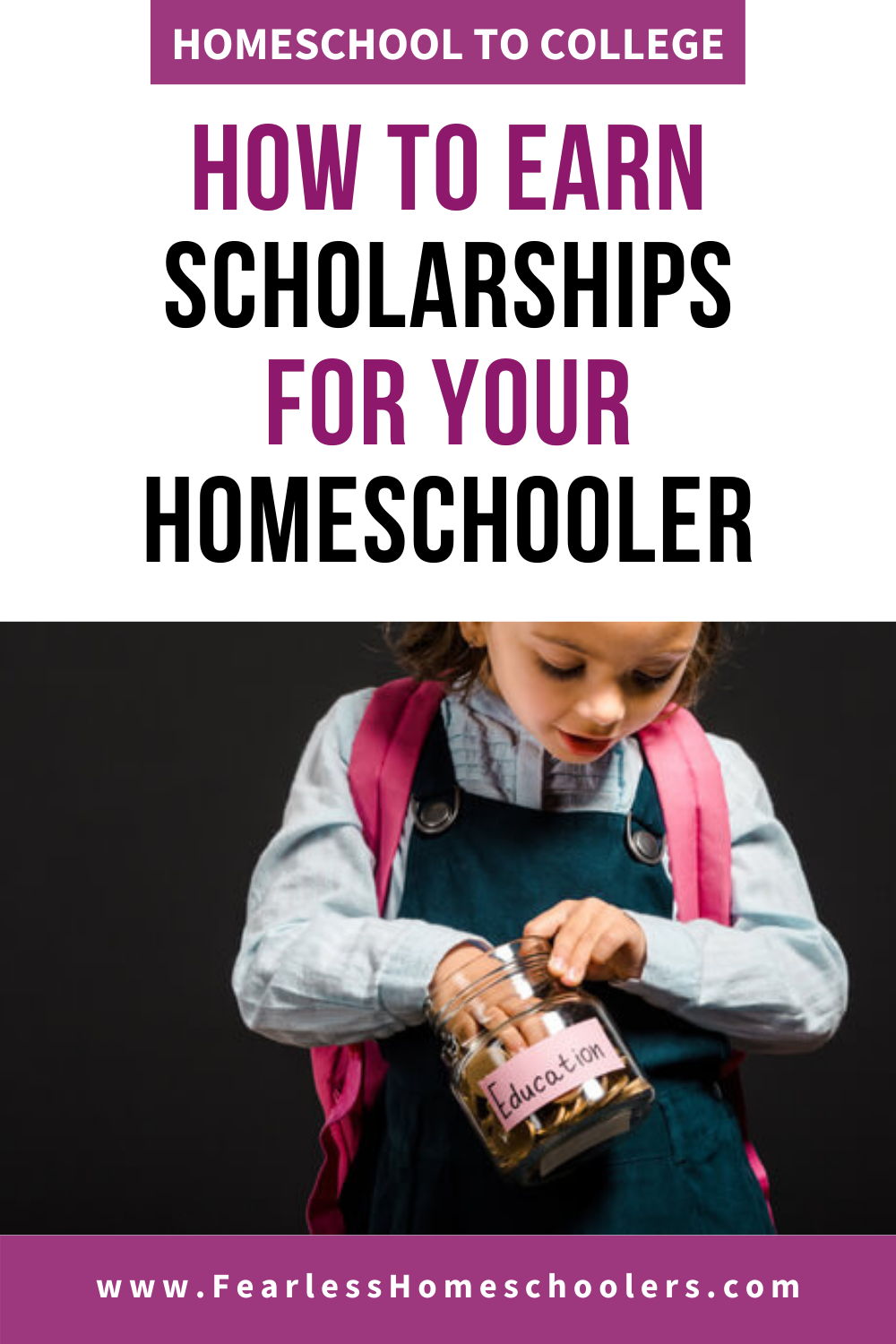 The Truth About College Scholarships for Homeschoolers | Fearless ...